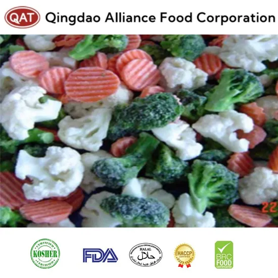 IQF Spring Mixed Vegetable IQF California Mixed Vegetable
