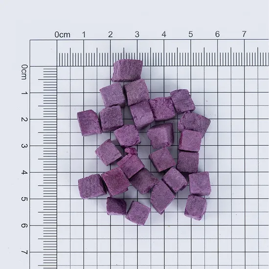 Factory Price Freeze Dried Purple Sweet Potato Fd Vegetables Pet Food