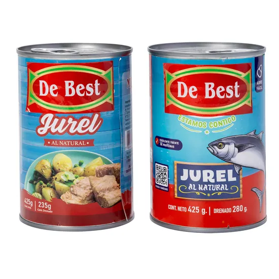 Canned Horse Mackerel Jurel in Brine in 425g