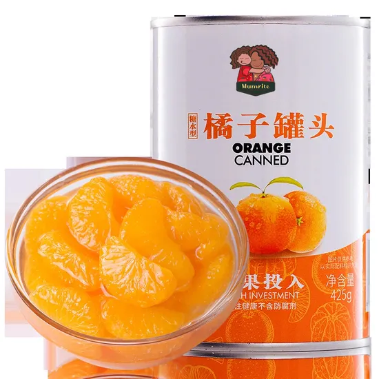 Best Selling Canned Mandarin Oranges with 425g/820g