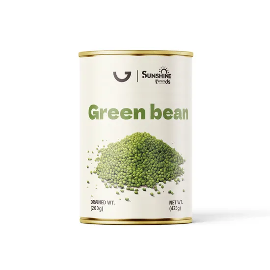 Ready to Eat Fresh Beans Canned Green Beans in Syrup Nw425g