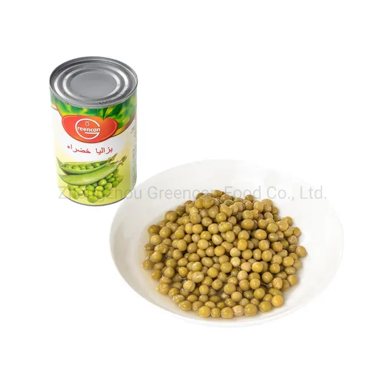 Canned Green Peas with Private Label