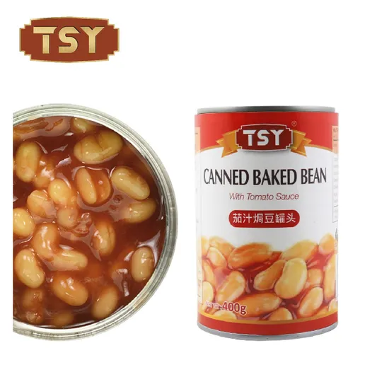 Directly Price Bulk Healthy Vegetable Canned Food Baked Beans in Tomato Sauce