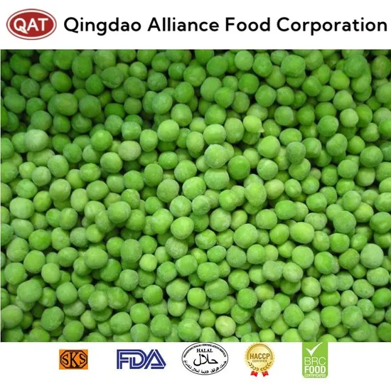 Global Hot Sale Organic Frozen Green Peas IQF Health Snow Pea Frozen Green Garden Peas for Exporting