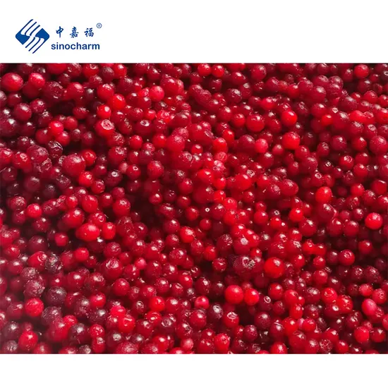 Sinocharm New Season Brc a Approved IQF Lingonberry Chinese Bulk 10kg Frozen Lingonberry for Europe