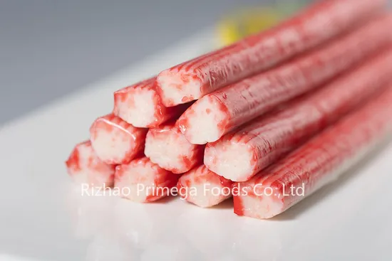 High Quality Snow Imitation Surimi Crabmeat Keep Frozen for All Ages HACCP Vacuum Pack