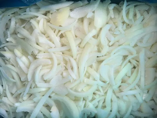 Frozen China Onion Strip, IQF Frozen China Onion Strip, IQF