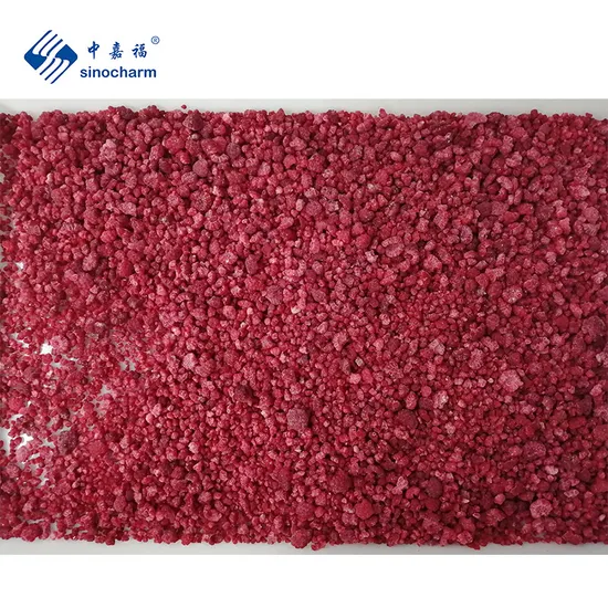 Sinocharm Frozen Raspberry Broken Type Raspberry Crumble
