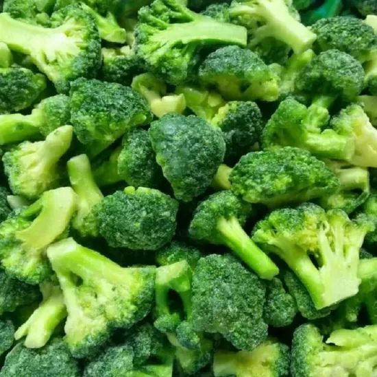 China New Crop IQF Broccoli BRC a Approved 3-5cm Frozen Broccoli Flower