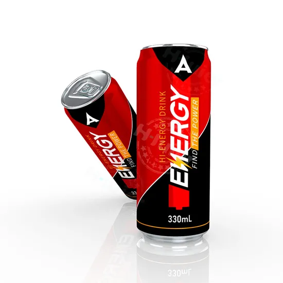 OEM Private Label Free Sample Wholesale 250ml Canned Prime Sugar Free Vitamin Taurine Liquid  Flavoured 5h Energy Power Soft Drink