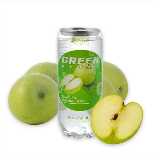 350ml Pet Can Apple Fruit Soda Drink