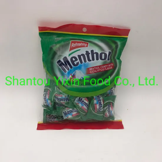 Factory Wholesale Menthol Candy with Eucalyptus Flavor Factory Wholesale Menthol Candy with Eucalyptus Flavor