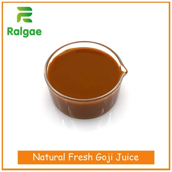 Natural Ningxia Goji Berry Juice Goji Puree Goji for Human Dietary Nutrition