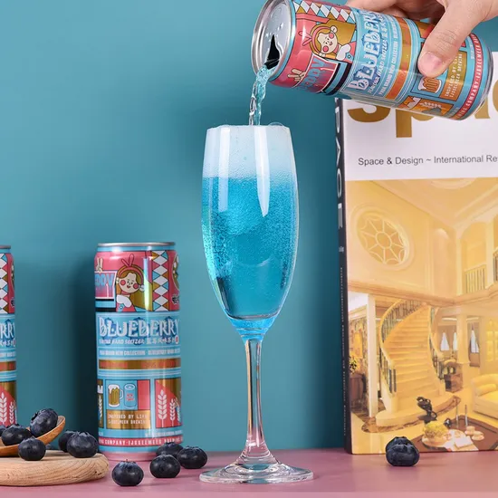 Chinese Factory Manufacturer Canned Alcohol Beverage Extra Strong Fruit Flavor Beer with OEM Service