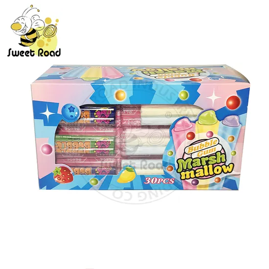 Tattoo Paper Bubble Gum+Marshmallow Candy