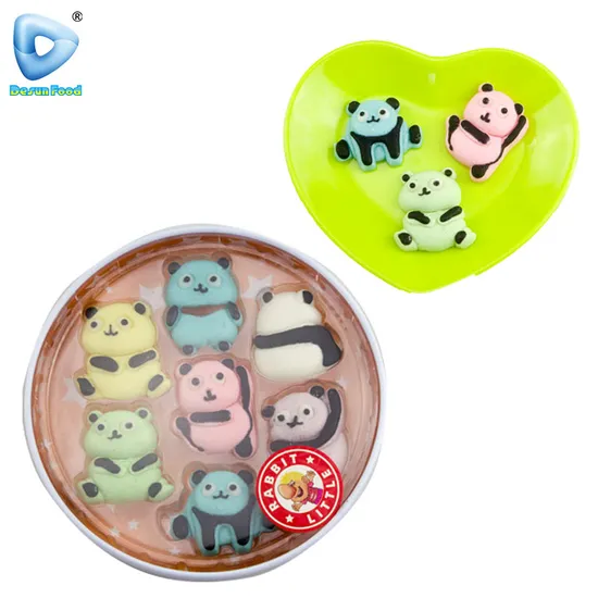 Hot Selling Colorful Cartoon Animal Shape Sweet Fruit Flavor Gummy Soft Candy