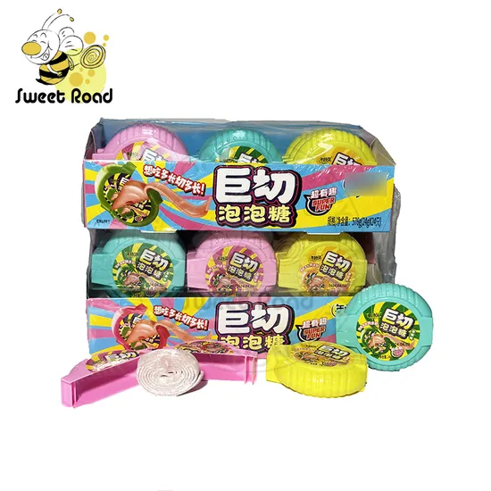 Giant Cut Bubble Gum Rolls