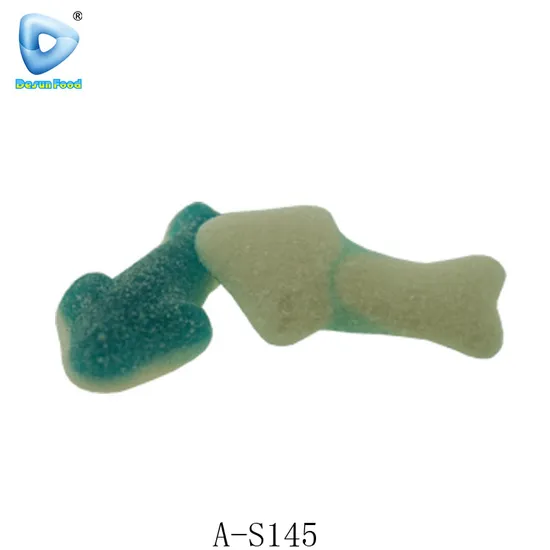 Wholesale Custom Fruity Flavor Dolphin Shape Sweet Gummy Soft Candy