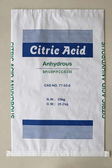 Food Grade Citric Acid Monohydrate Anhydrous Sodium Citrate