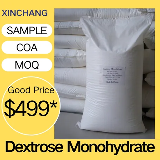2025 Wholesales Cheap Price Corn Sugar Food Grade Dextrose Monohydrate D-Glucose