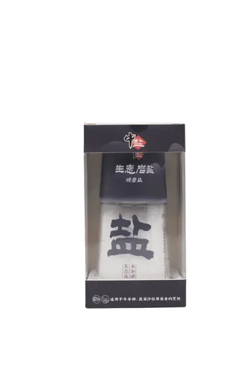 Edible Salt-120g-Grinding Salt/Table Salt-Pure Dry Vacuum Refined Salt (Black Can) (Chemical Product)