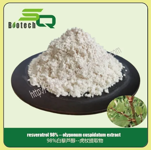 50% Resveratrol Supplement CAS 501-36-0 Trans-Resveratrol Extract Powder