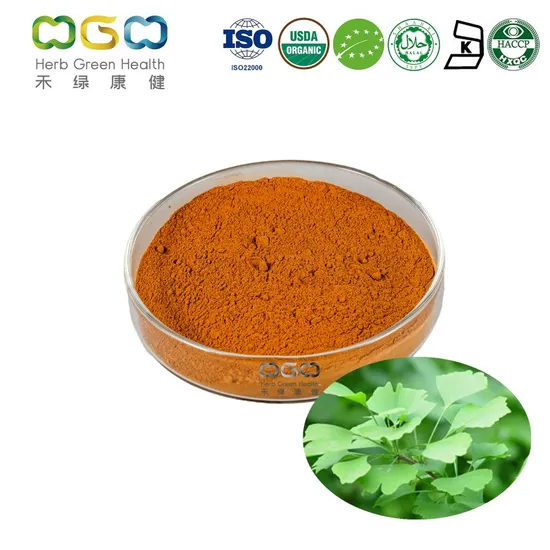 Best Price Plant Extract Water Soluble USP42/Ep10.0/Cp2020 Organic Ginkgo Biloba Leaf Extract Powder