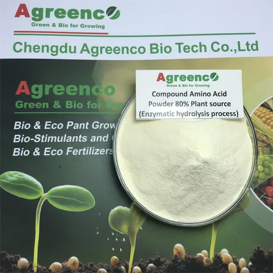 Compound Amino Acid 80% From Soyban Enzymatical Processed Biostimulant Foliar Fertilizer to Improve Quality and Yield of Fruit and Vegetable
