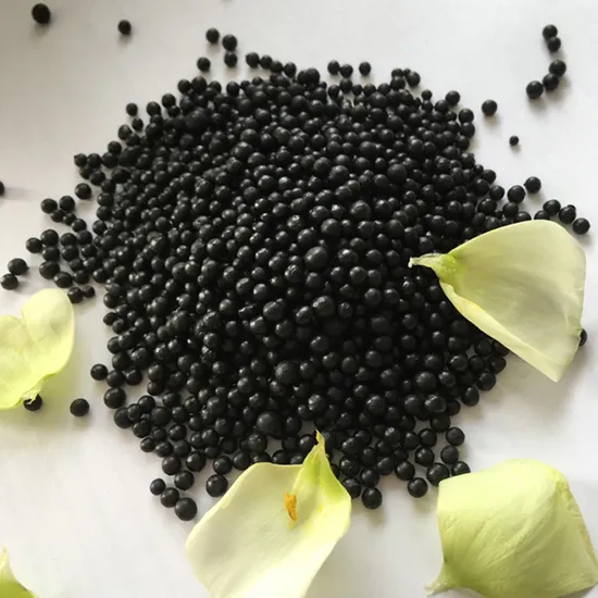 Organic Fertilizer Compound Fertilizer NPK 12-5-6 Black Granular