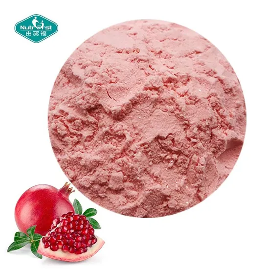 Nutrifirst Solid Extraction Freeze-Dried Organic Food Grade Pomegranate Fruit Organic Water Soluble Juice Powder