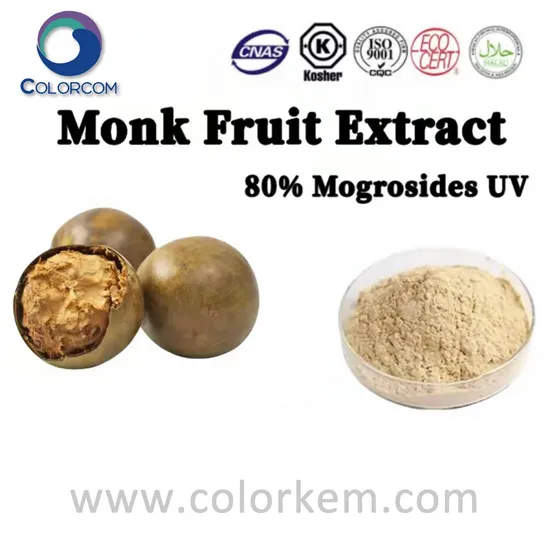 Monk Fruit Extract 30% 40% Mogroside 88901-36-4 Free Sample