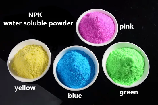 High Quality NPK20-20-20+Te Inorganic Fertilizer/ Water-Soluble Fertilizer Blue Crystal