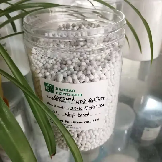 Hot Sale Granular 23-10-5 Compound D Corn Fertilizer NPK 23-10-5+6s+1zn in China