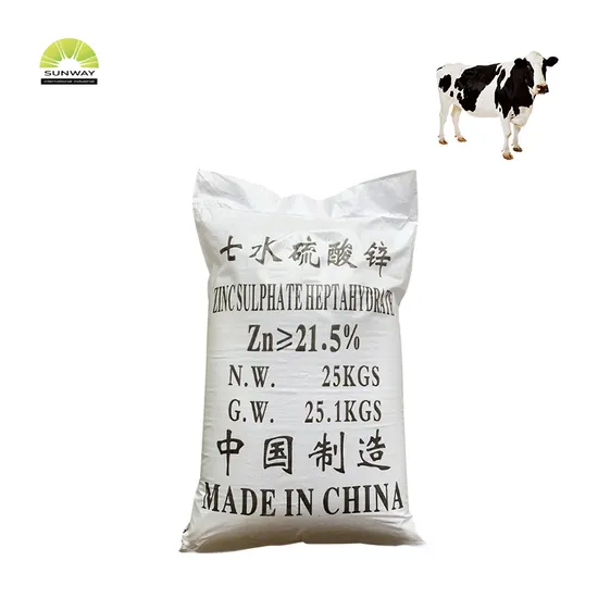 Zinc Sulphate Zinc Sulfate Heptahydrate/Monohydrate CAS 7733-02-0