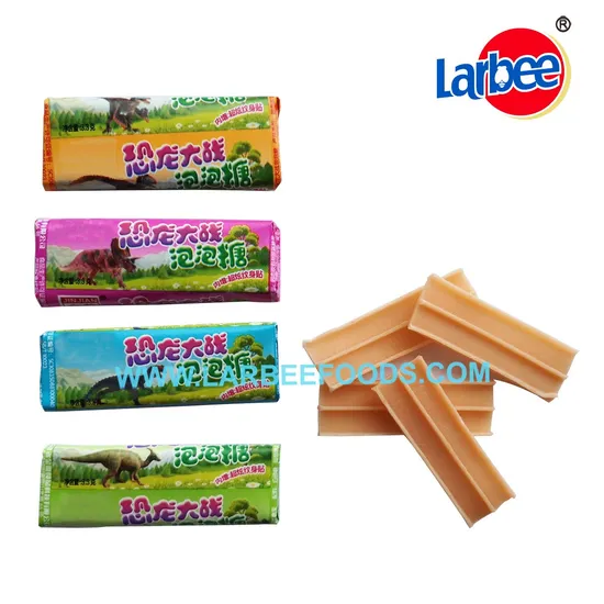 Chewing Candy Tattoo Bubble Gum for Kids with Halal Certificate