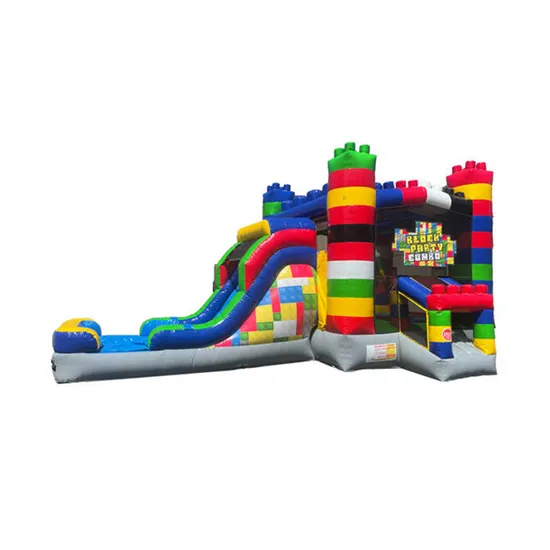 Inflatable Bounce House Crocodile Jumping Bouncy Castle with Slide