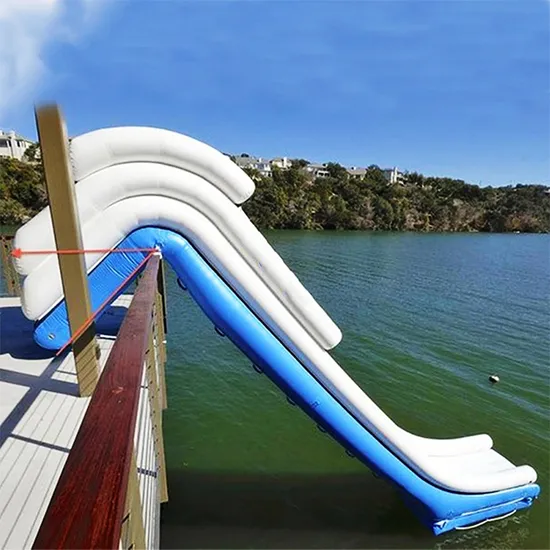 Outdoor Floating Inflatable Yacht Water Slide for Sale Inflatable Water Slide for Boat Inflatable Yacht Rock Climbing for Yacht