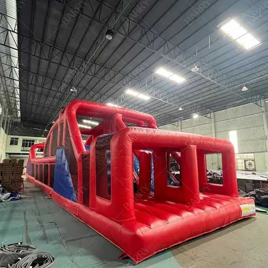 Commercial Grade Challenge Game Bouncer Wipeout Multiuse Giant Inflatable Obstacle Course