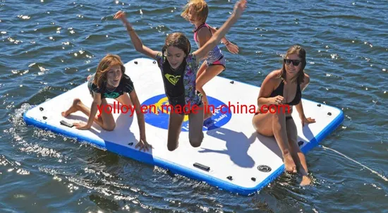 New Inflatable Floating Platforms Island Swim Dock