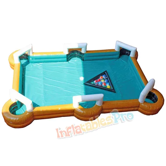 Inflatable Human Soccer Billiards Balls Table