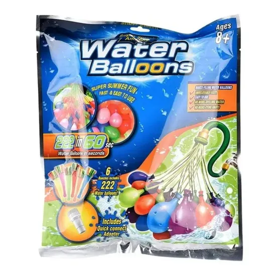 Best Water Balloons 111PCS 3 Inch 111 PCS 3 Bundles Water Balloons Manufacturers Multicolor Water Balloon Toy