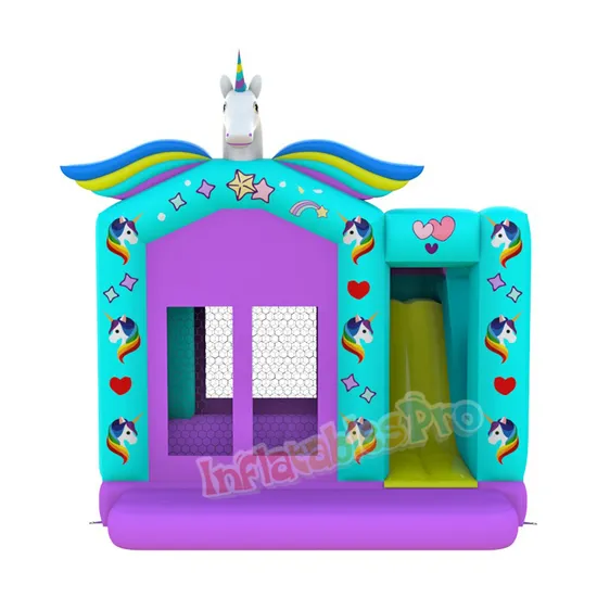 5X4m Unicorn Bounce House with Slide