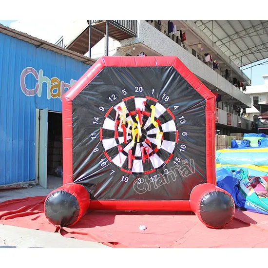 Kids Soccer Games Inflatables Outdoor Football Dart Soccer Games Inflatable Soccer Dart Board Game