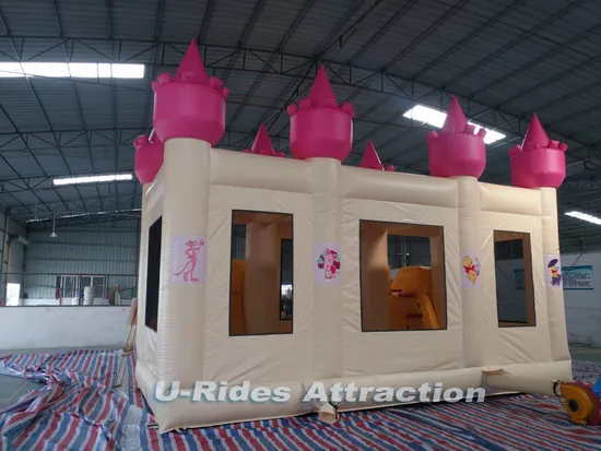 Pooh cartoon inflatable bouncy castle big cartoon inflatable moonwalk for rental