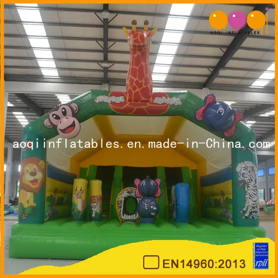 Zoo Theme Inflatable Jumping Bouncer for Kids (AQ230-6)