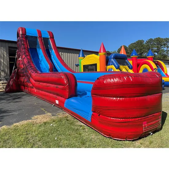 High Quality Inflatable Water Slides Bouncy Playground PVC Large Inflatable Slide with Pool