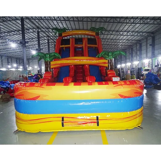 Inflatable Bouncer Water Slide Combo Commercial Bouncy Inflatable Bouncy House Jumping Castle
