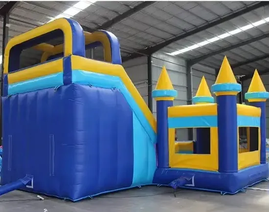 Party Rental Toy Inflatable Tarpaulin Slide with Pool