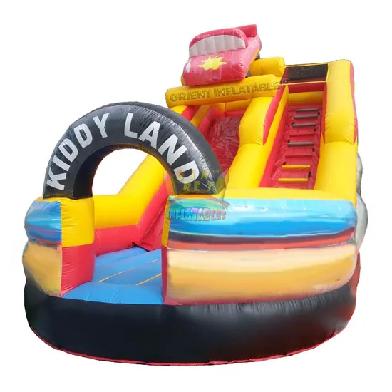 Orient Inflatables Factory Inflatable Racing Slide Commercial Amusement Park Slide