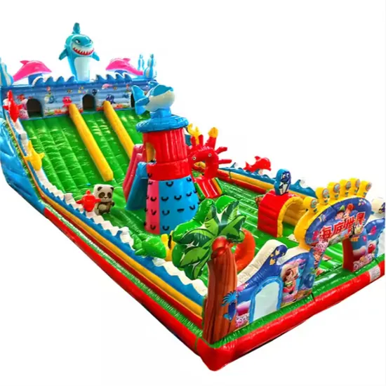 Commercial PVC Inflatable Castle Cartoon Water Slide Indoor/Outdoor